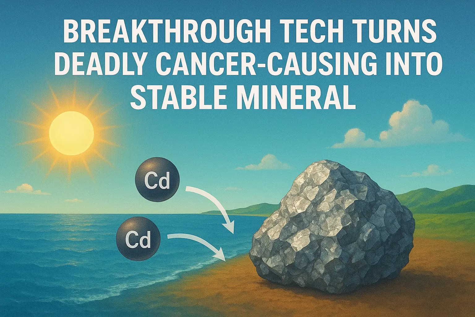 Planet-Saving Breakthrough: Deadly Cadmium Transformed into Harmless Mineral